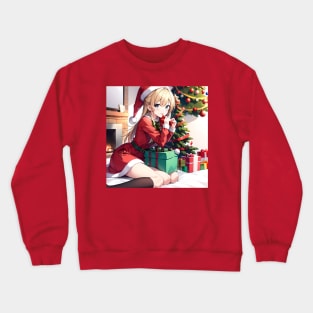 Christmas Anime Crewneck Sweatshirt